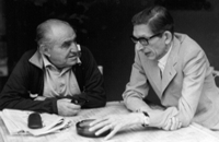 Gino Covili con Vico Faggi